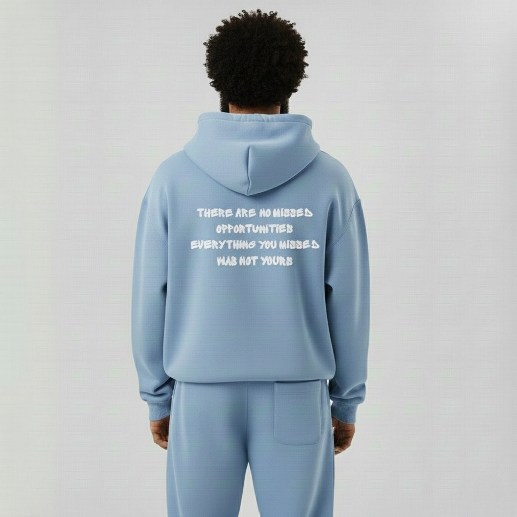 FihaKhair® Hoodie - Aqua Blue