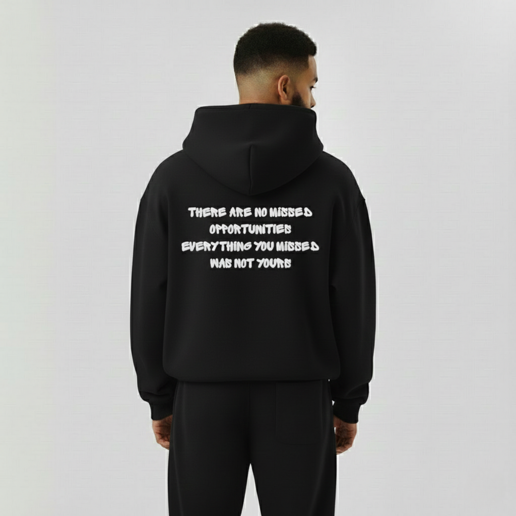 FihaKhair® Hoodie - Onyx Black